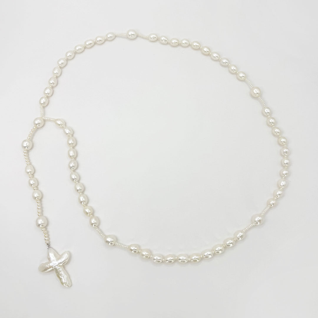 Rosario perlas.
