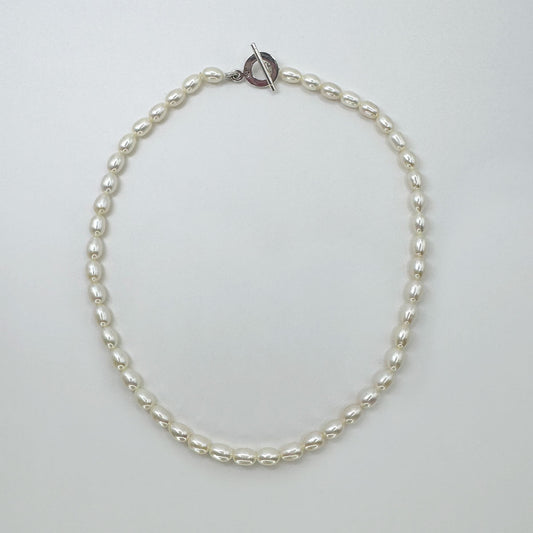 Collar perlas chicas calabacín S