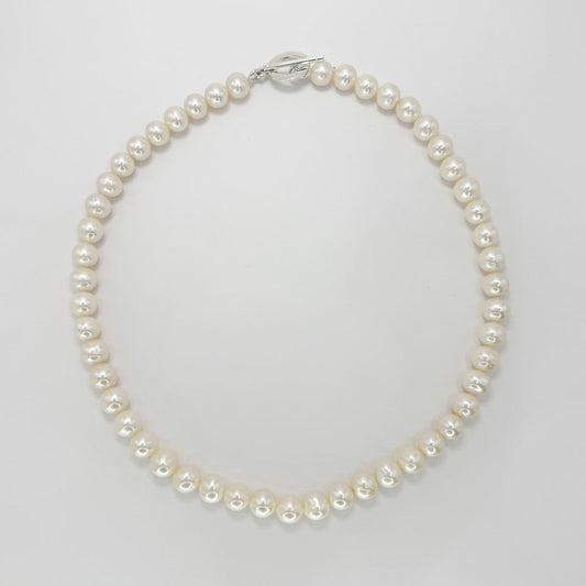 Collar perlas chunky queen.