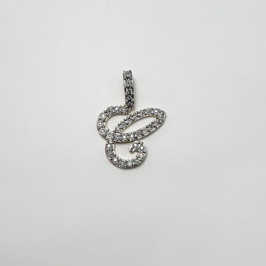 Dije letra "C" Cursiva XL