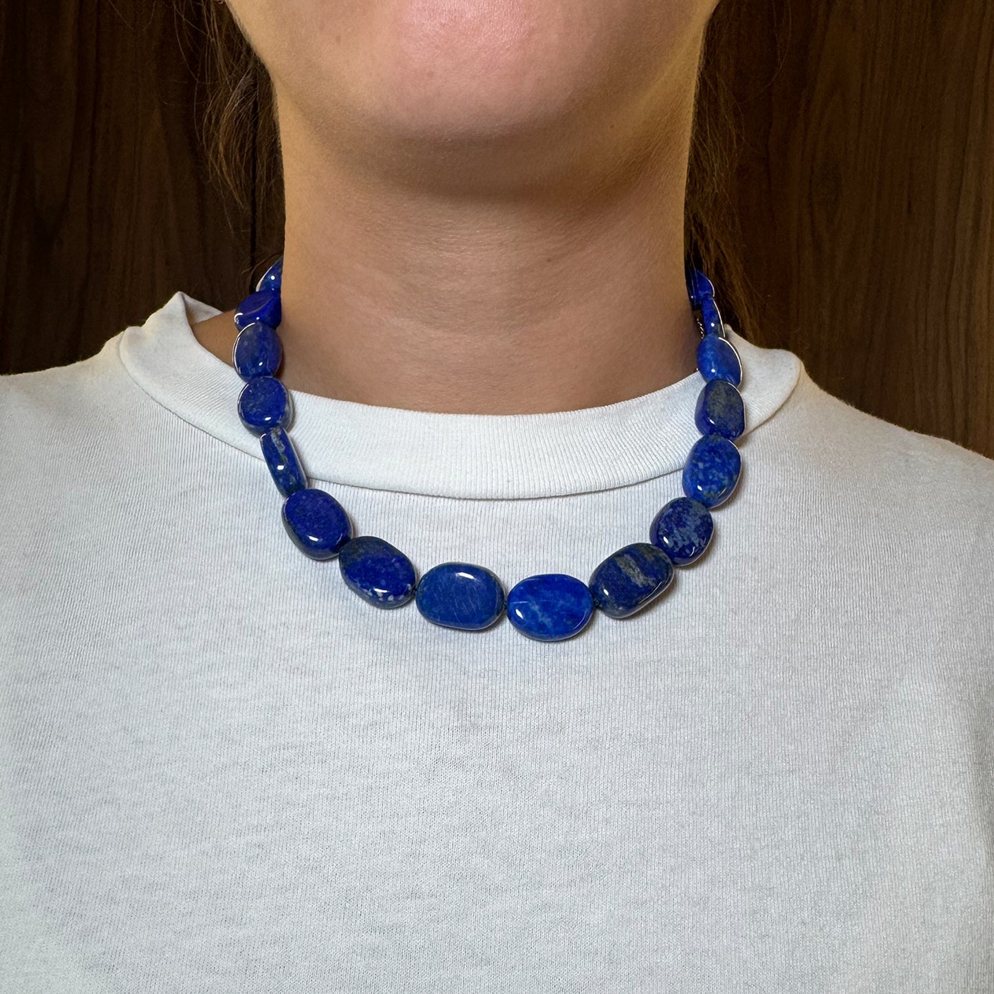 Collar lapislázuli.