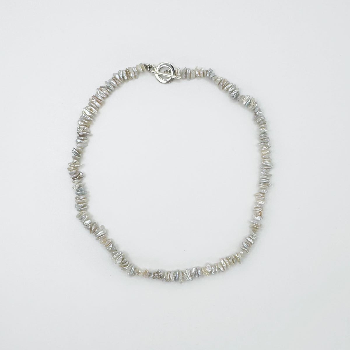 Collar perlas keshi.