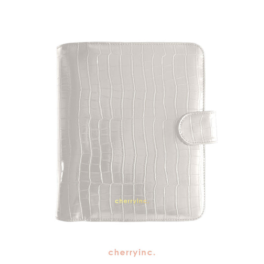 Porta Agenda Croc Beige