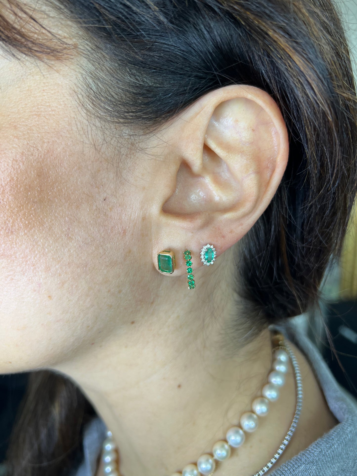 Broquel de Emeralda y Diamante