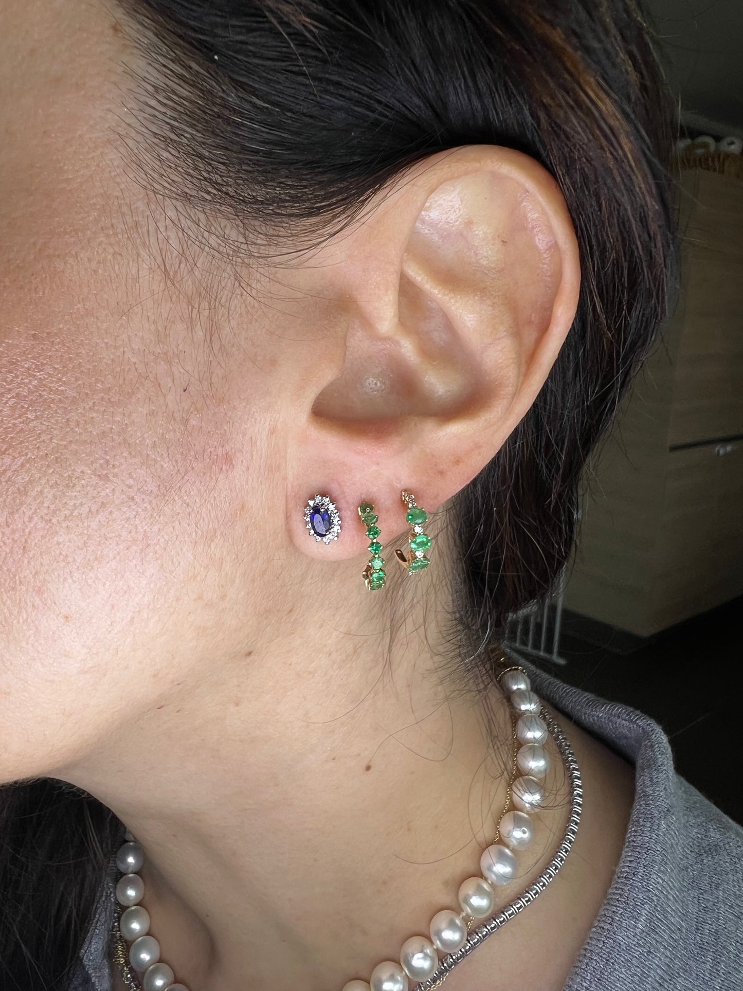 Broquel de Zafiro y Diamante