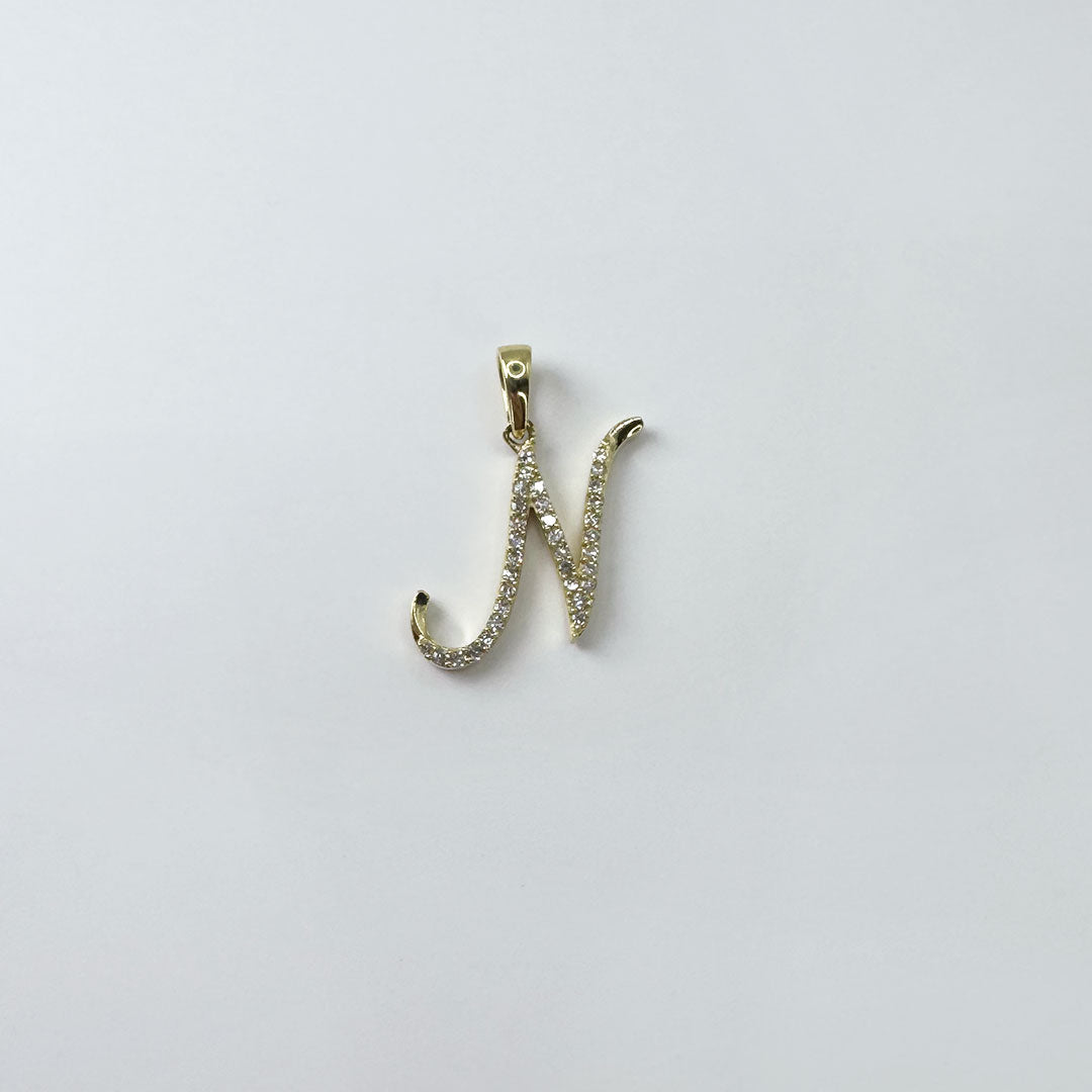 Dije letra "N" Mini