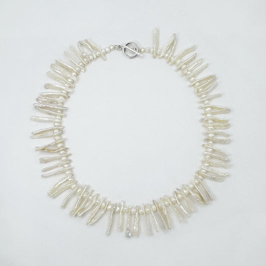 Collar perlas mix stick