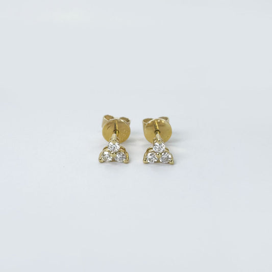 Broqueles diamante triple M