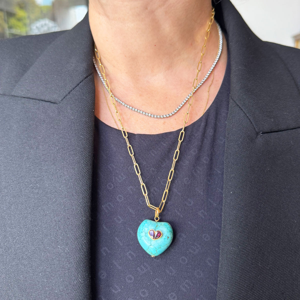 Dije Turquesa Galáctica Mod.6