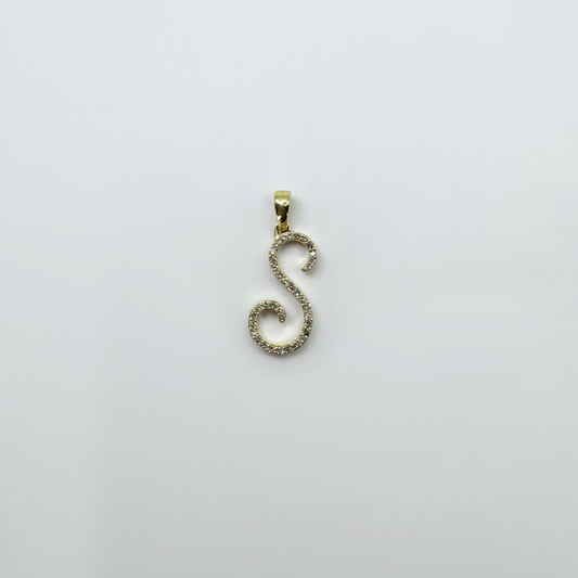 Dije letra "S" Mini