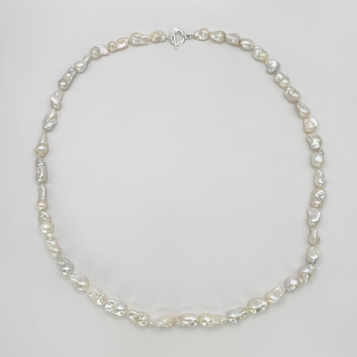 Collar perlas chunky mini mediano