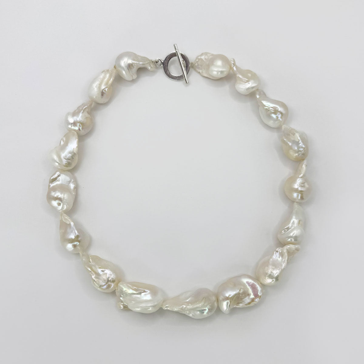 Collar chunky perlas barrocas