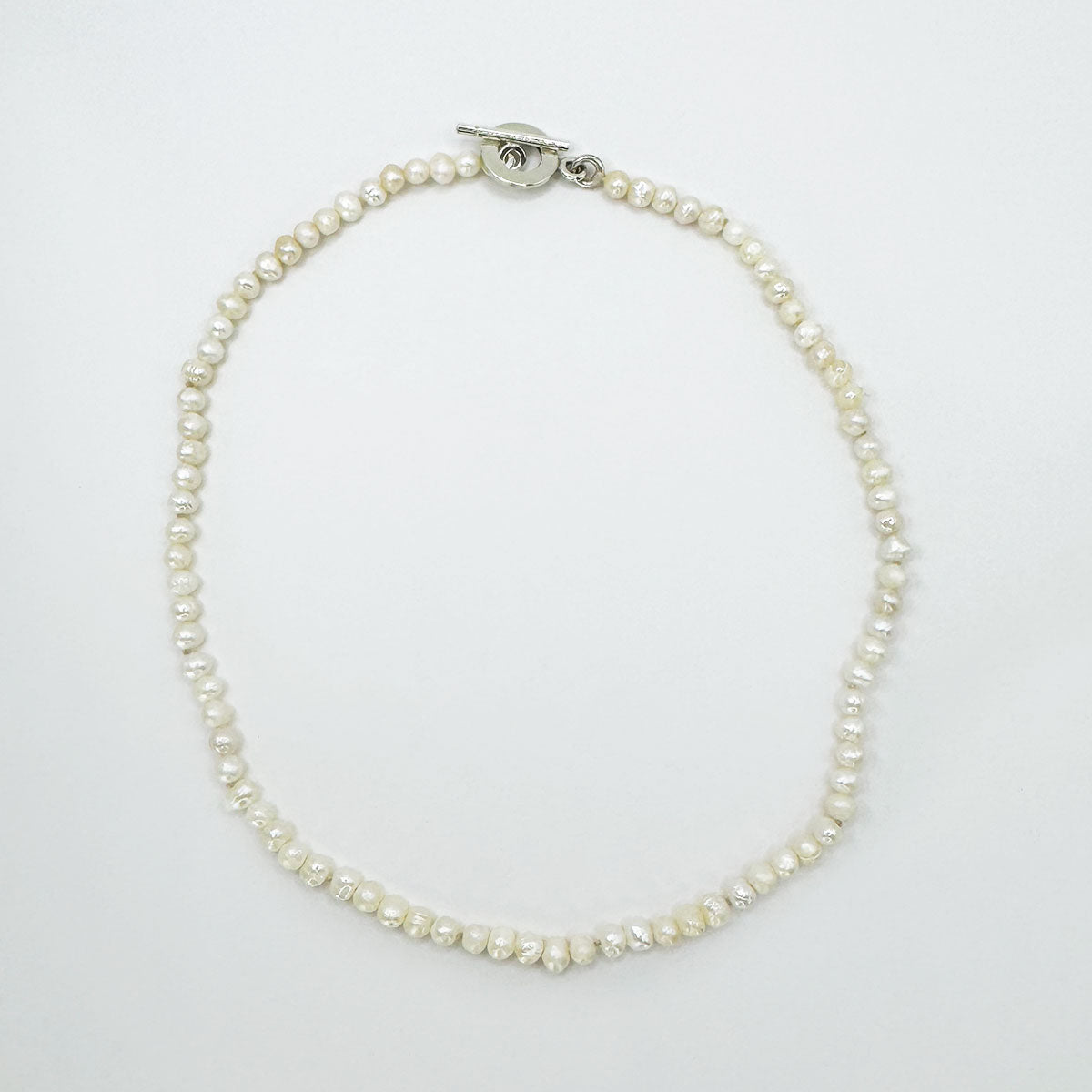 Collar perlas mini irregular choker