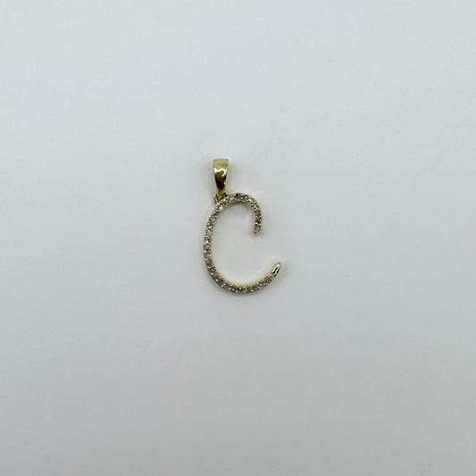 Dije letra "C" Mini