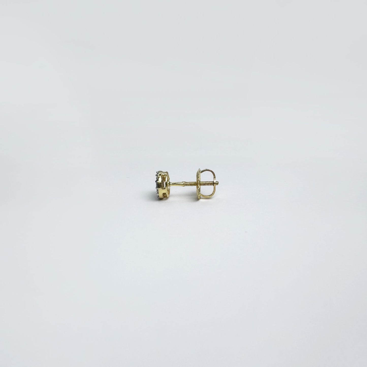 Broqueles ilusion diamantes chicos.