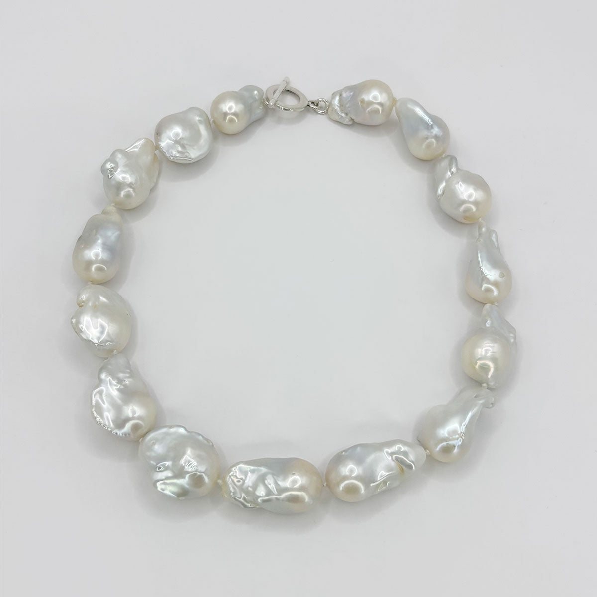 Collar perlas chunky XL.