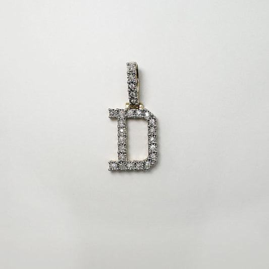 Dije letra "D" Bold XL