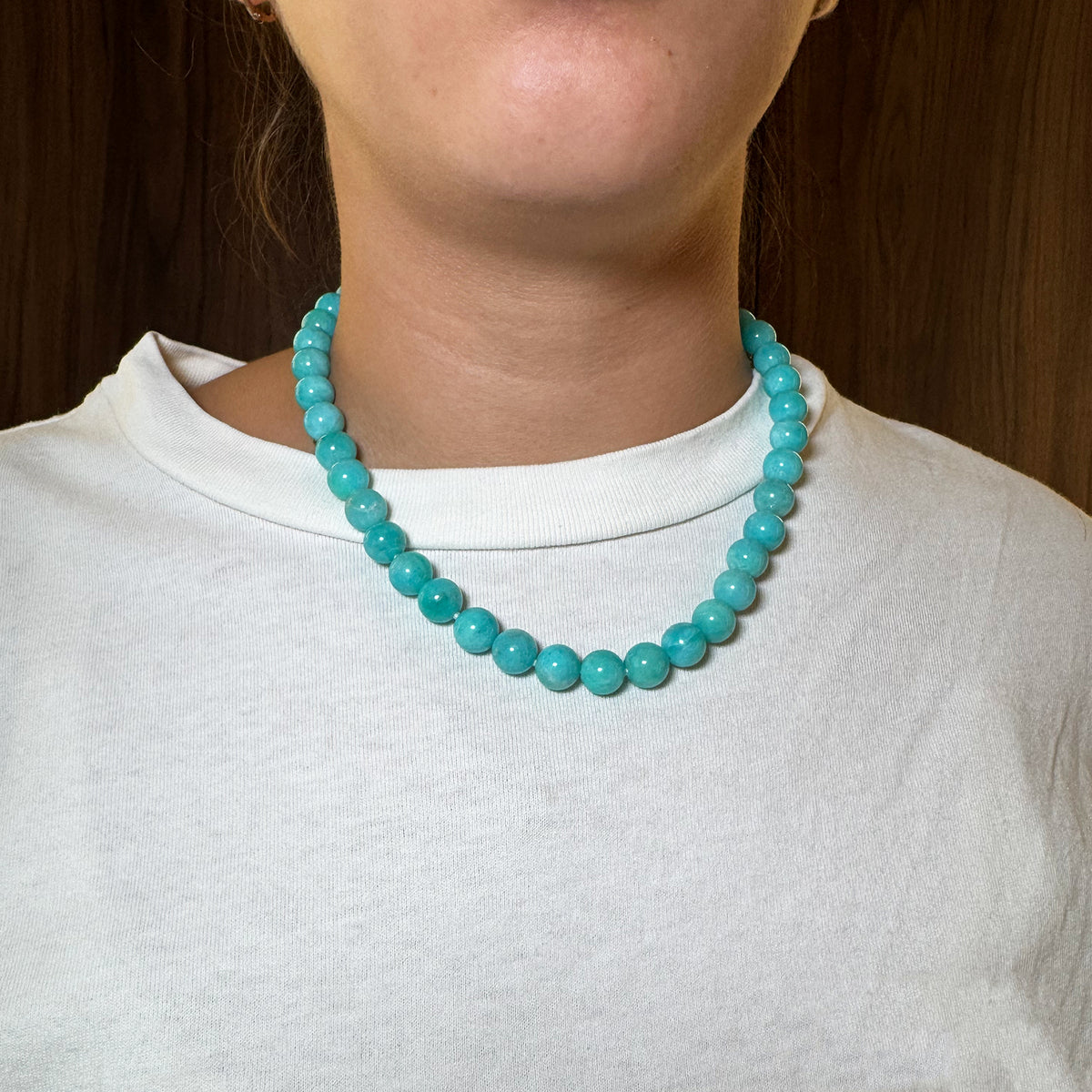 Collar Amazonita.