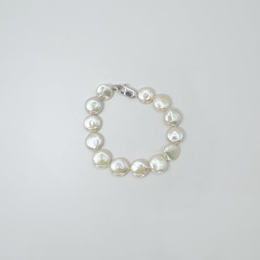 Pulsera perlas coin 18.