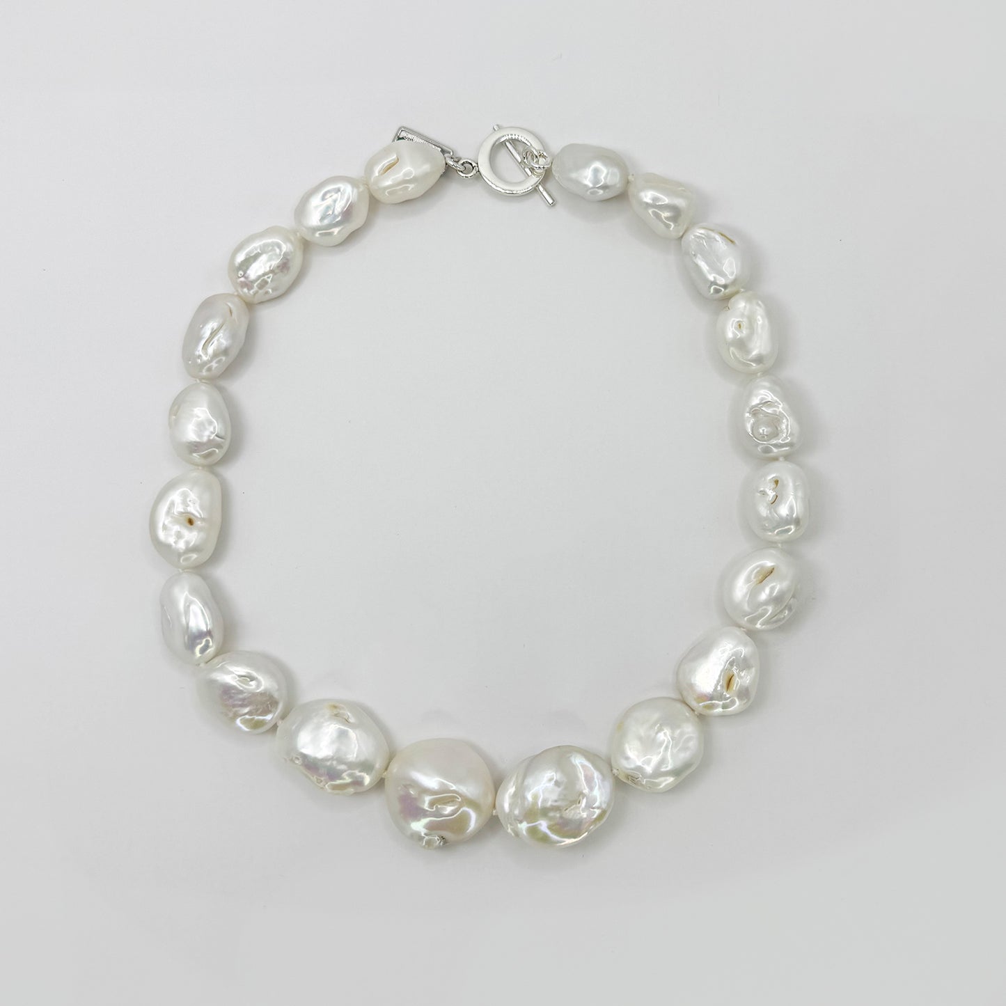 Collar perla cultivada barroca 42. B