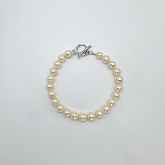 Pulsera perlas clásica 18