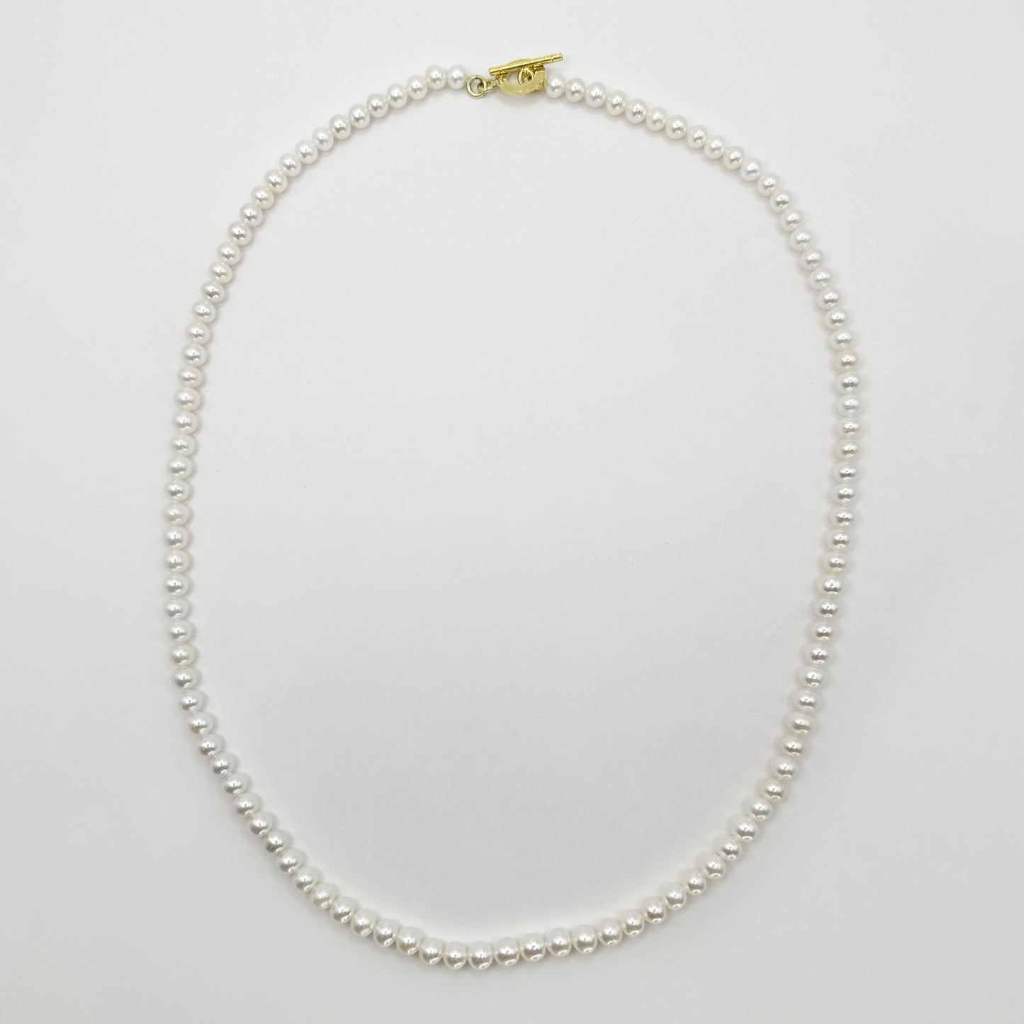 Collar Perla Cultivada Redonda Chico 60