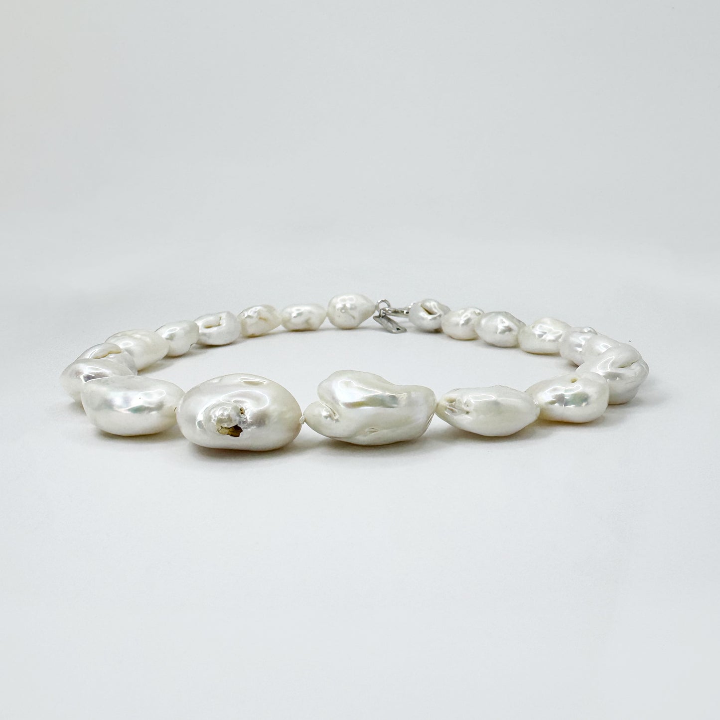 Collar perla cultivada barroca 42. B