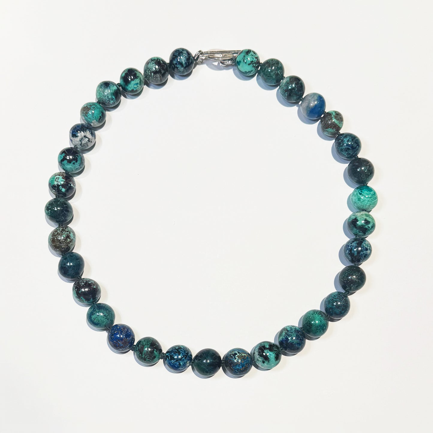 Collar crisocola.