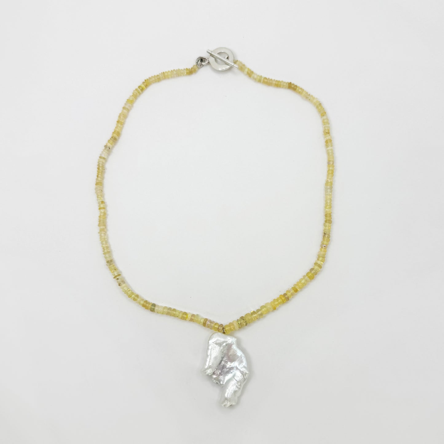 Collar Ópalo con perla barroca 42.