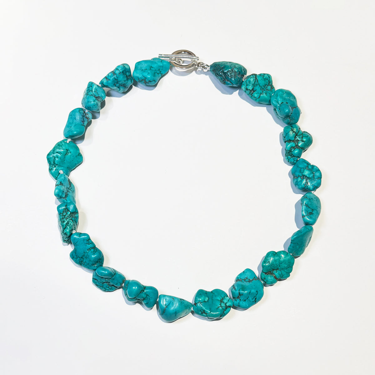 Collar turquesa natural.