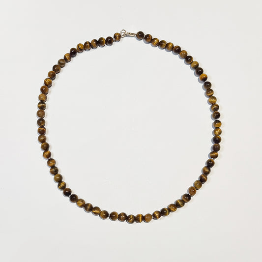 Collar ojo de tigre.
