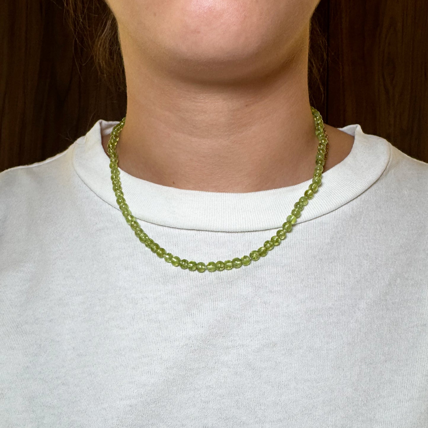 Collar peridoto.