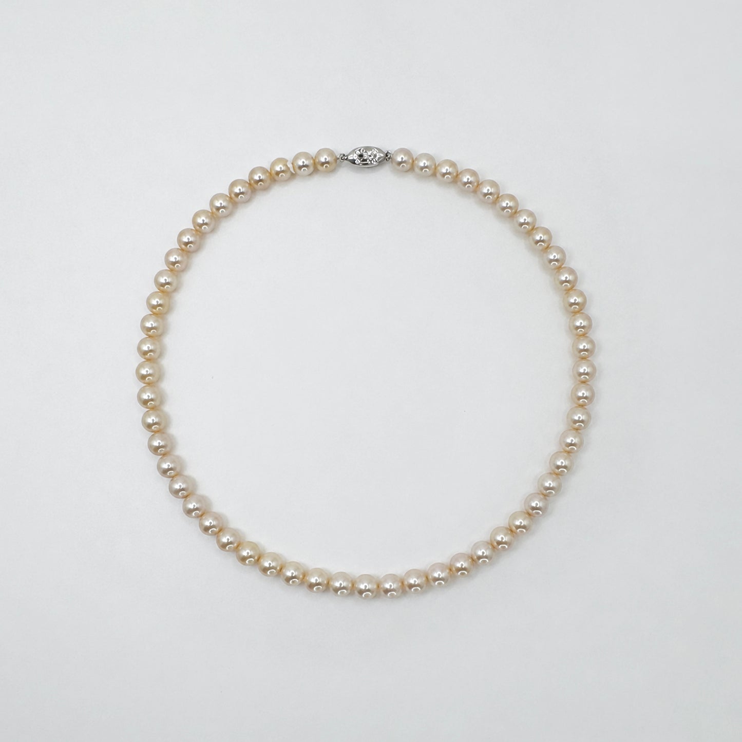 Collar perla Salmon 40