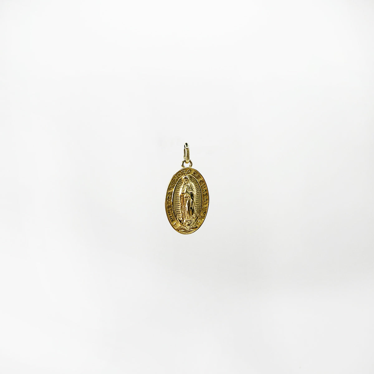 Medalla Virgen de Guadalupe oro M.