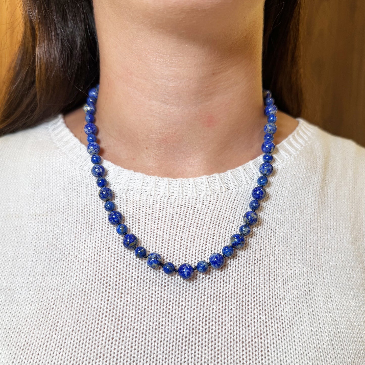 Collar lapislázuli.