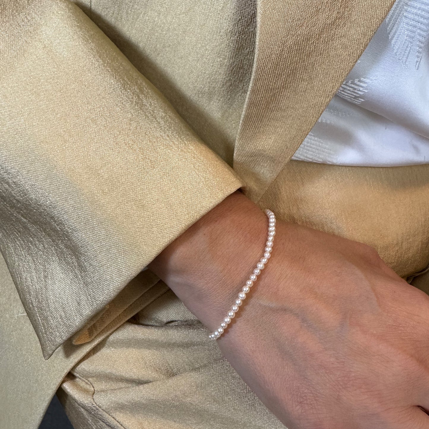 Pulsera perlas micro 17.