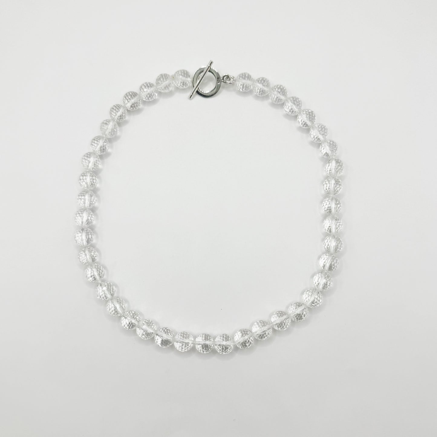 Collar cristal de roca.