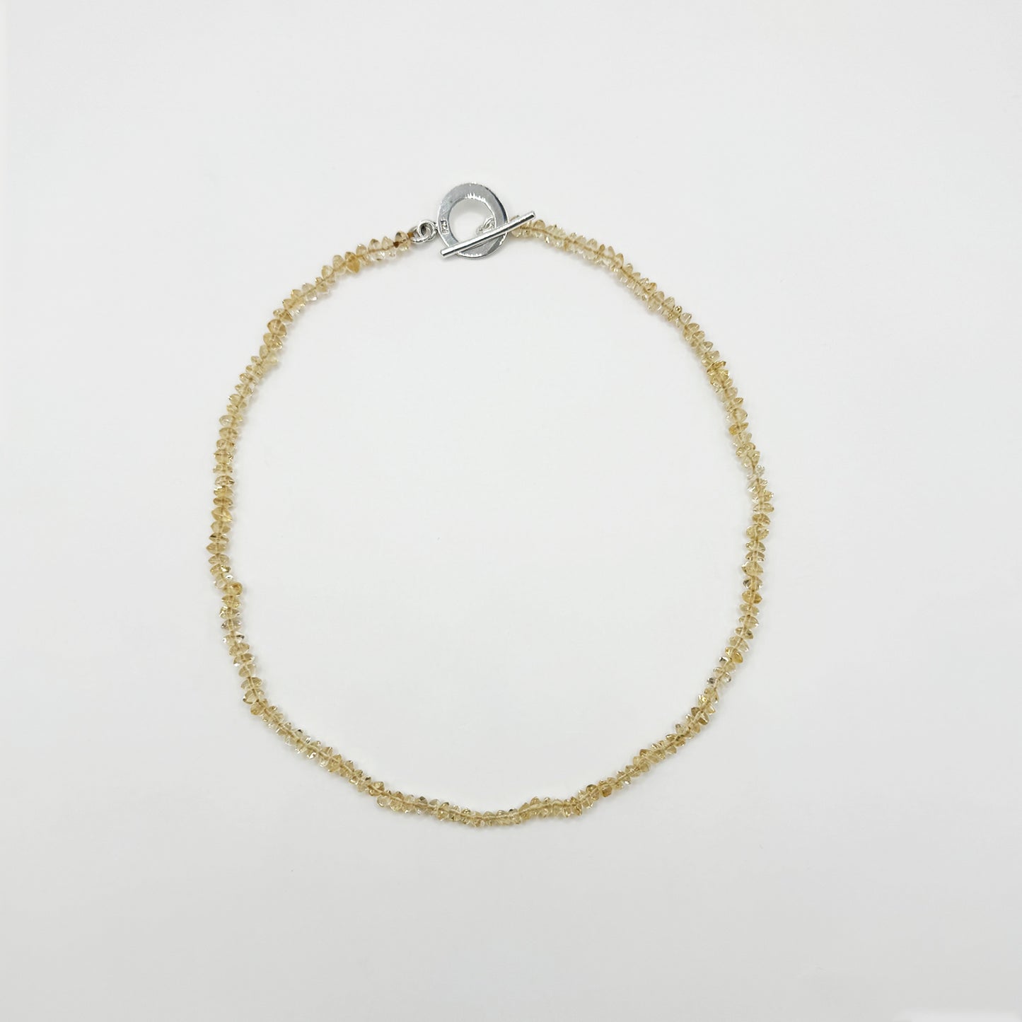 Collar citrina mini.