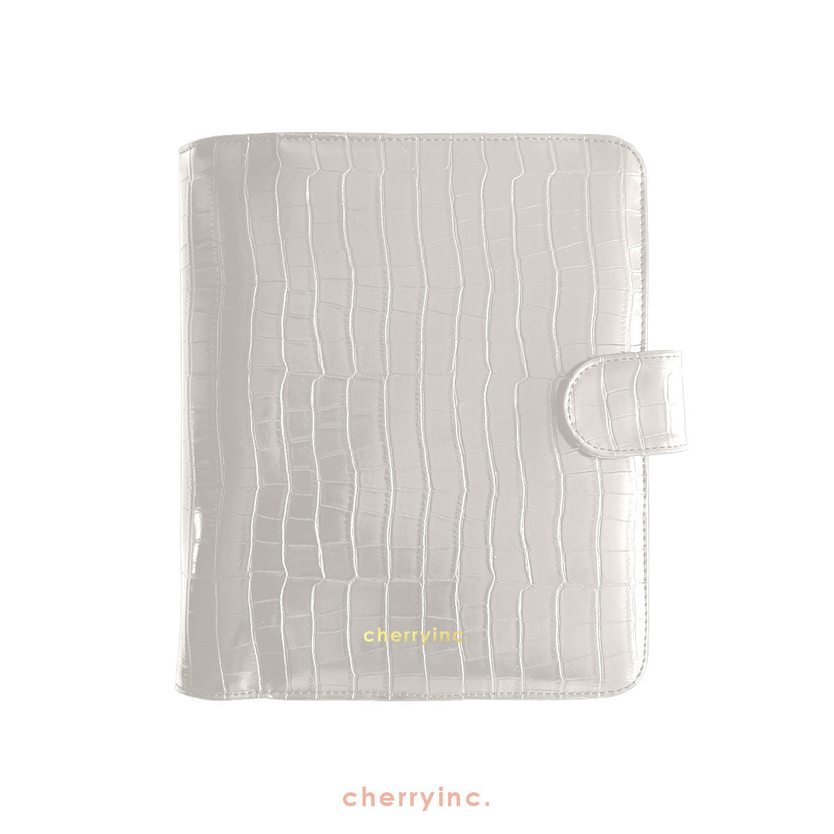 Porta Agenda Croc Beige