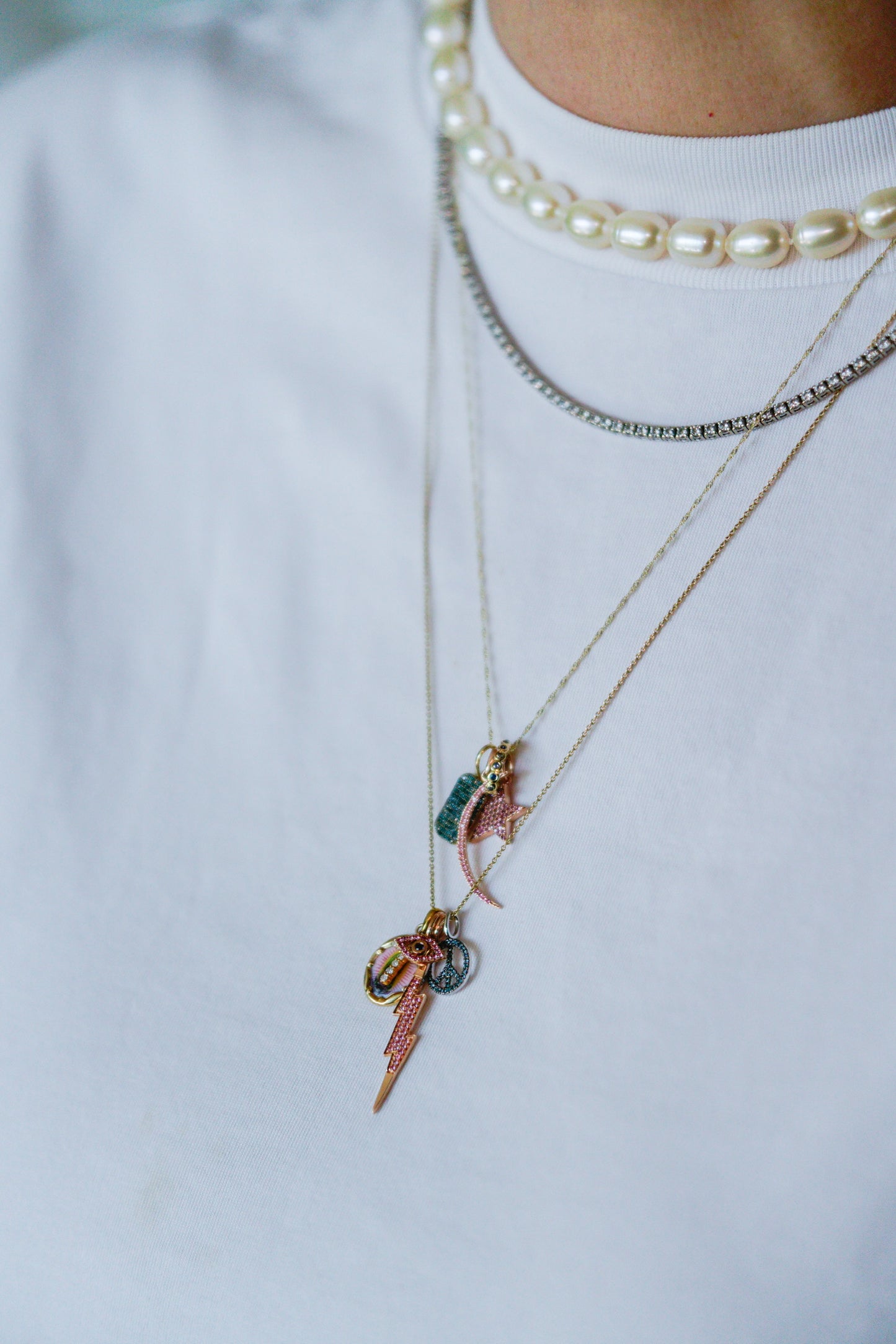 Charm EvilEye Zafiros