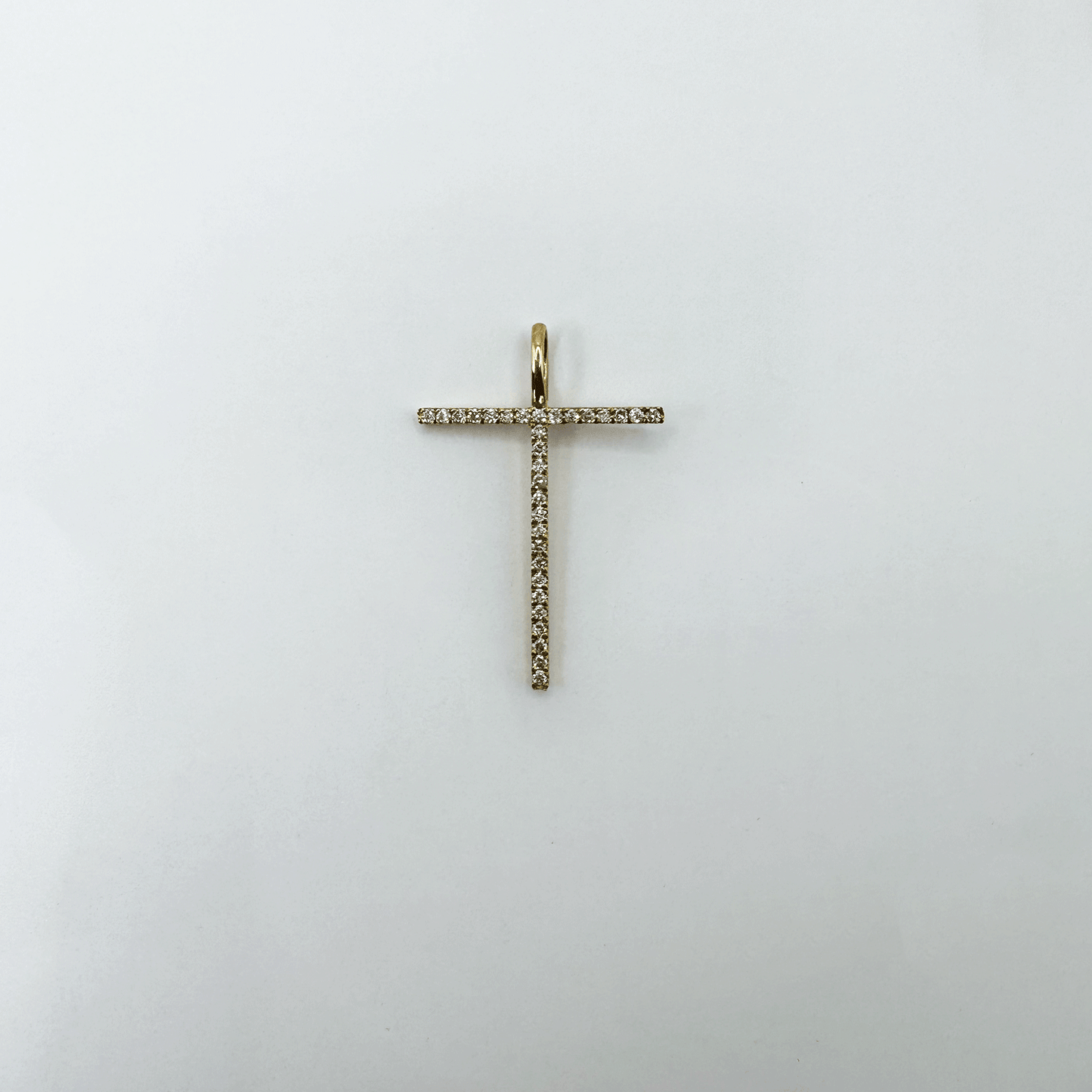 Dije letra T Thin XL - Oro Amarillo