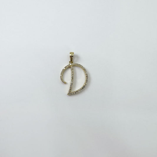 Dije letra "D" Mini