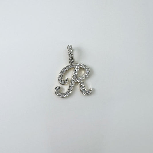 Dije letra "R" Cursiva XL